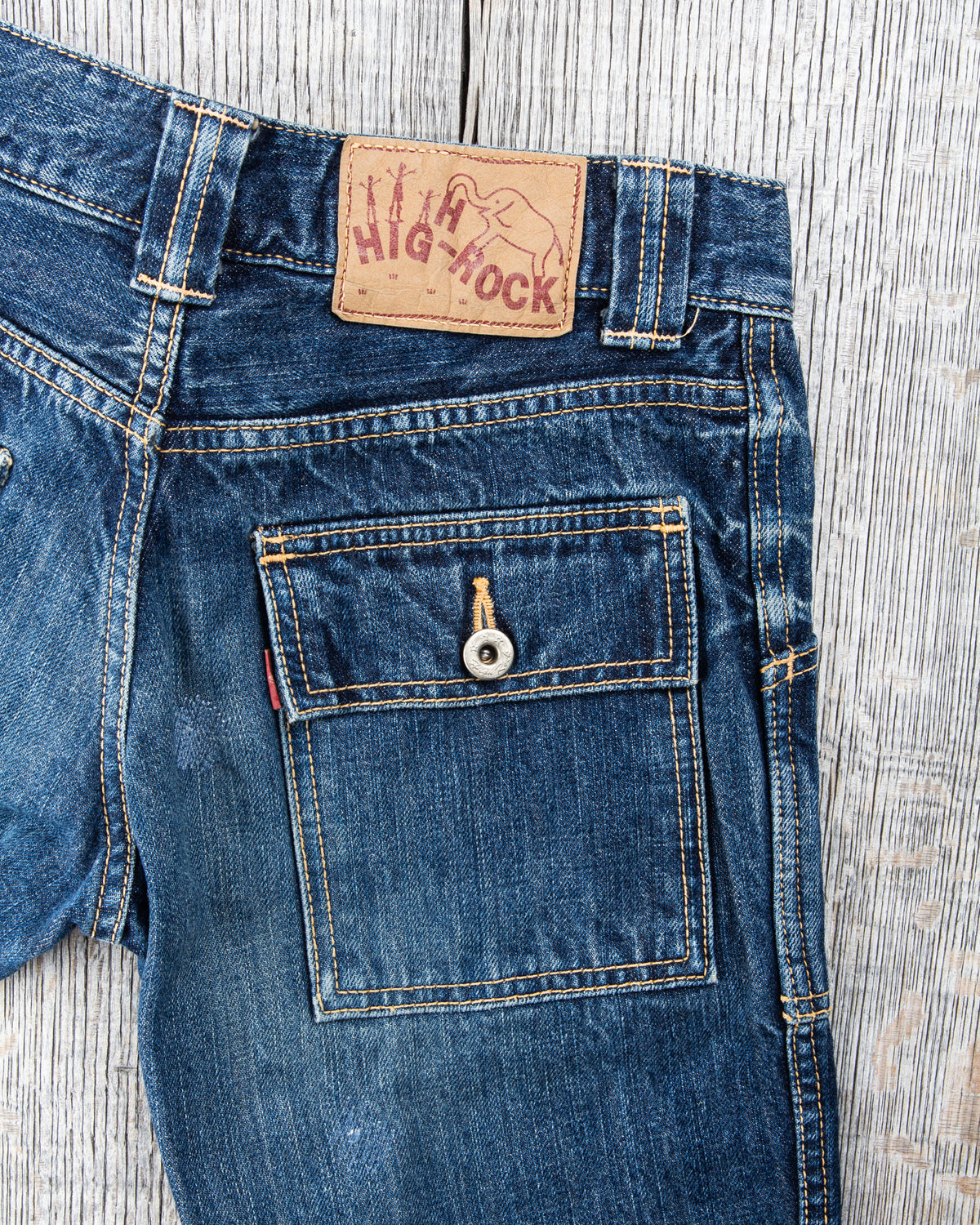 Second Hand High Rock Denim Bush Jeans Size XXS