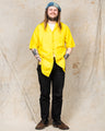 Tender Type 443 Short Sleeve Compass Pocket Shirt Turmeric Dyed