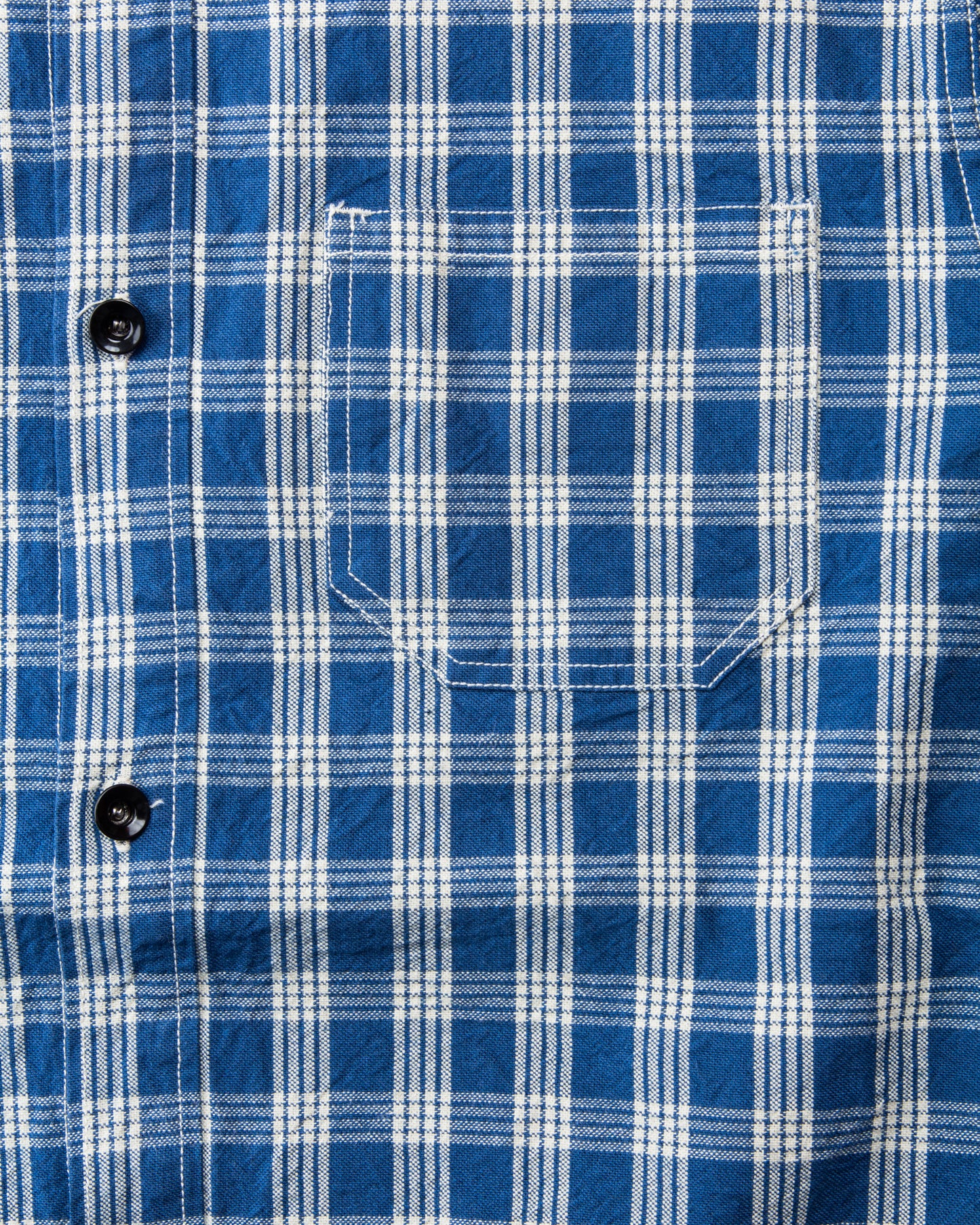 Sun Surf Oahu Garment Co Palaka Check Blouse