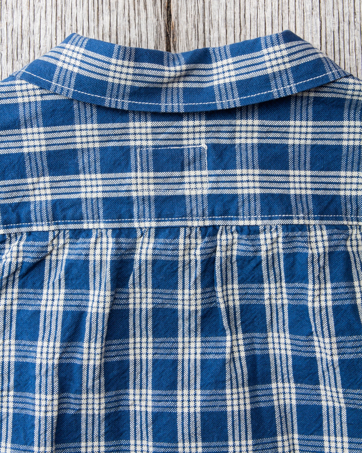 Sun Surf Oahu Garment Co Palaka Check Blouse