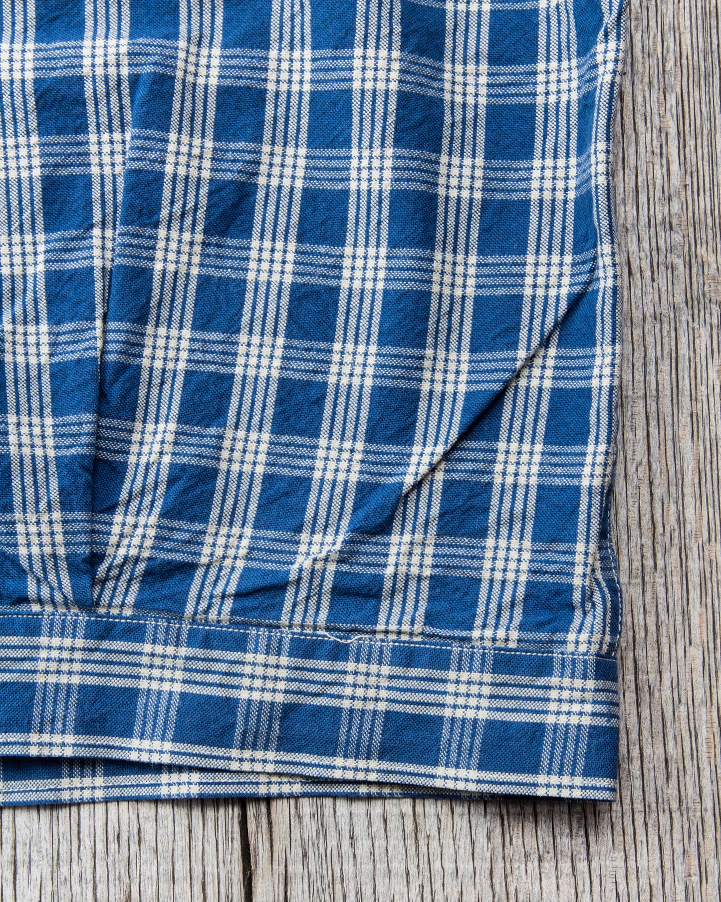 Sun Surf Oahu Garment Co Palaka Check Blouse