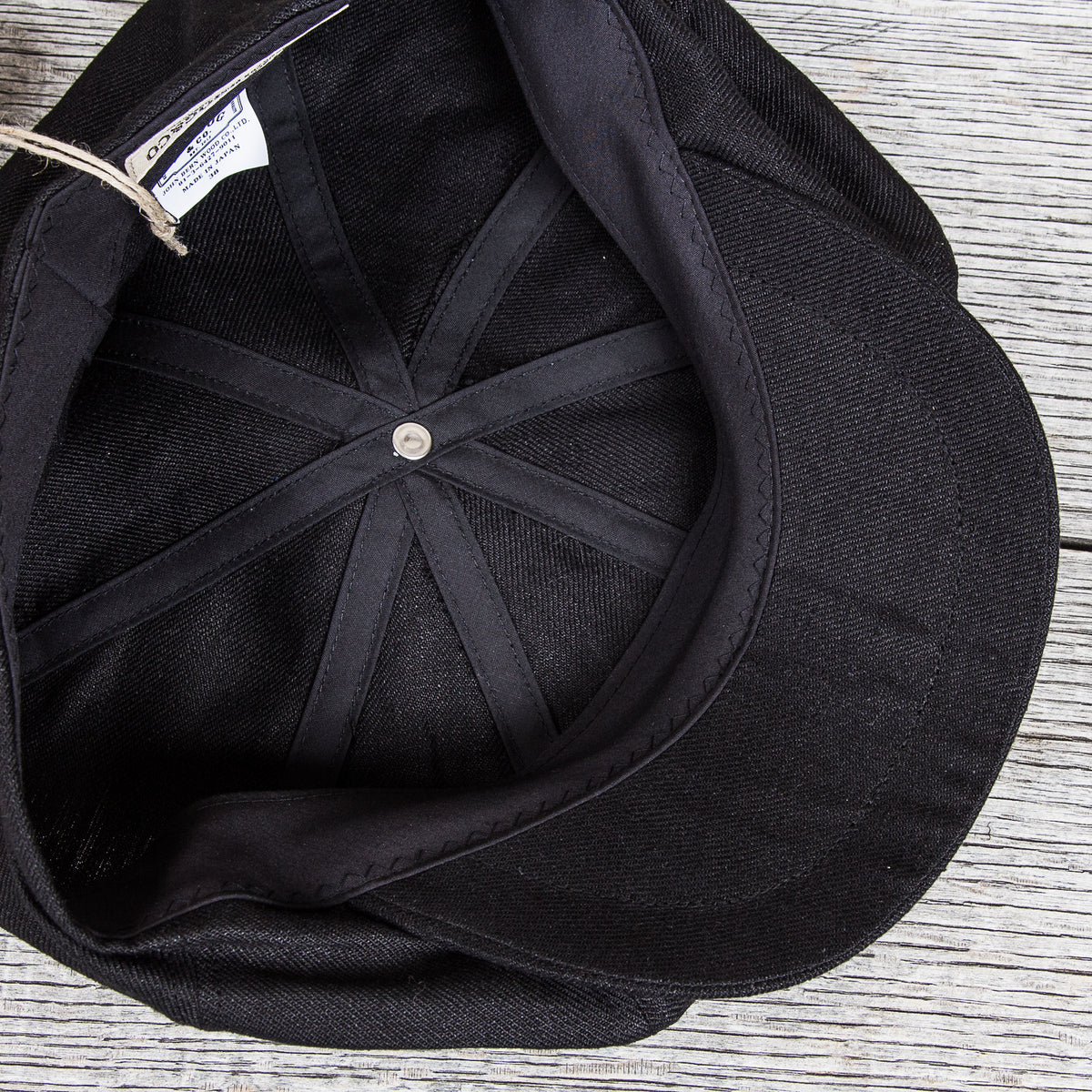 H. W. Dog & Co. Linen PK Cap Black D-00521