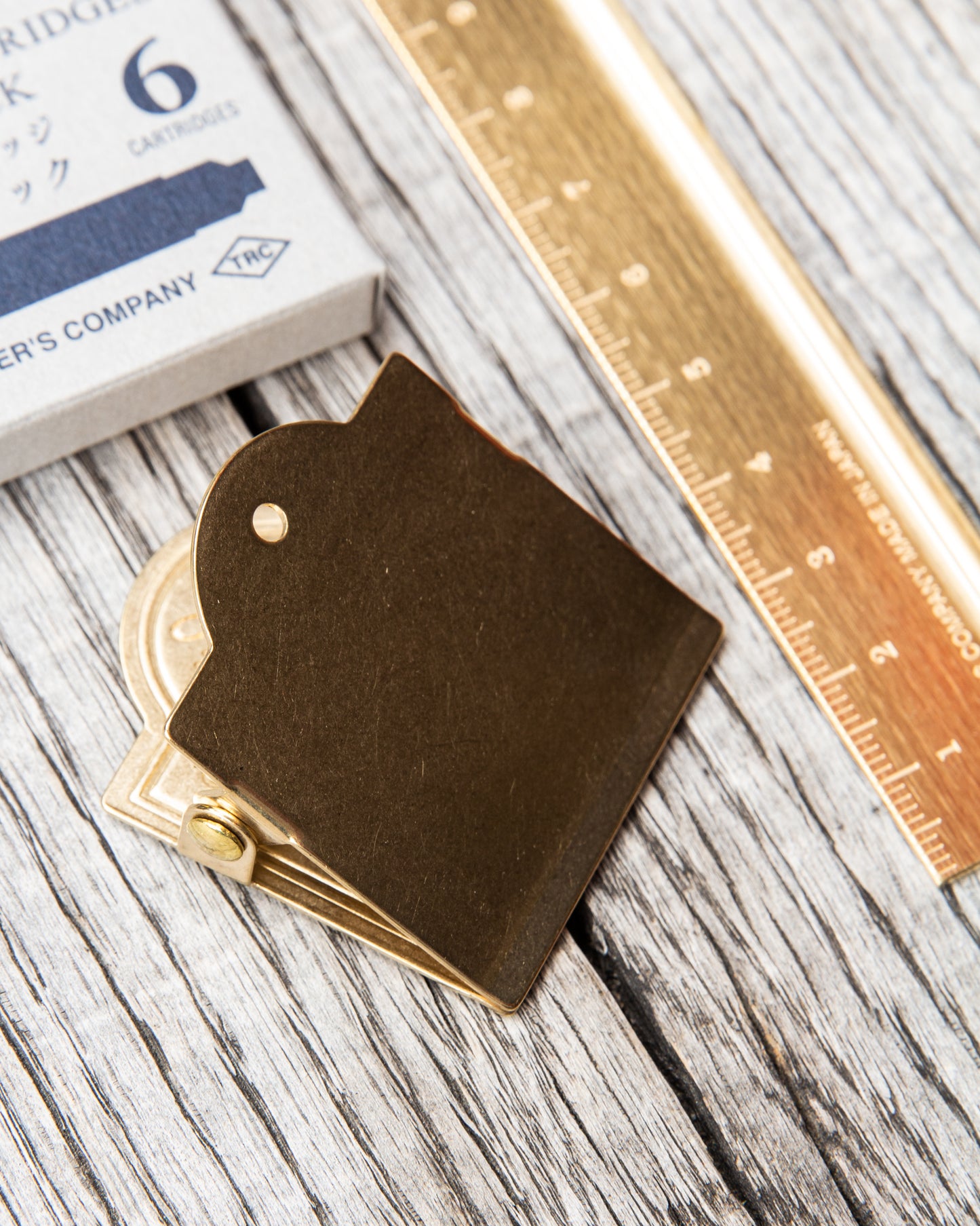 Traveler's Company #030 Brass Clip (Airplane)
