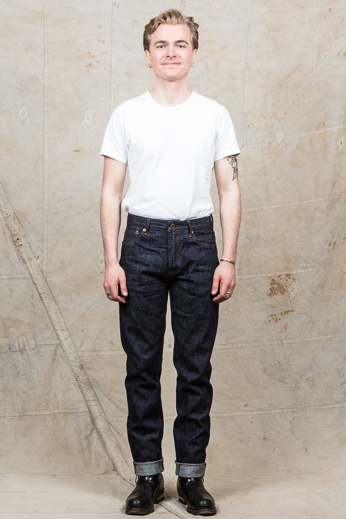 Japan Blue J363B Circle 13.5 oz Straight Fit Jeans