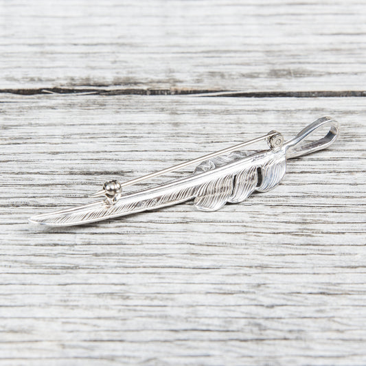 Larry Smith Kazekeri Feather Pin EFOT-0003
