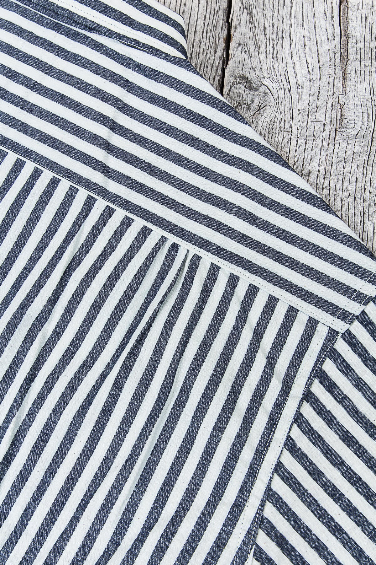 Warehouse & Co Short Sleeved Striped Open Collar Shirt