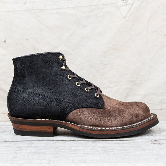Whites Boots Semi-Dress Custom Made Two Tone Rough-out