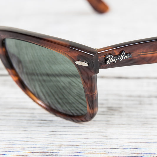 Vintage B&L Ray Ban Wayfarer Tortoise Sunglasses