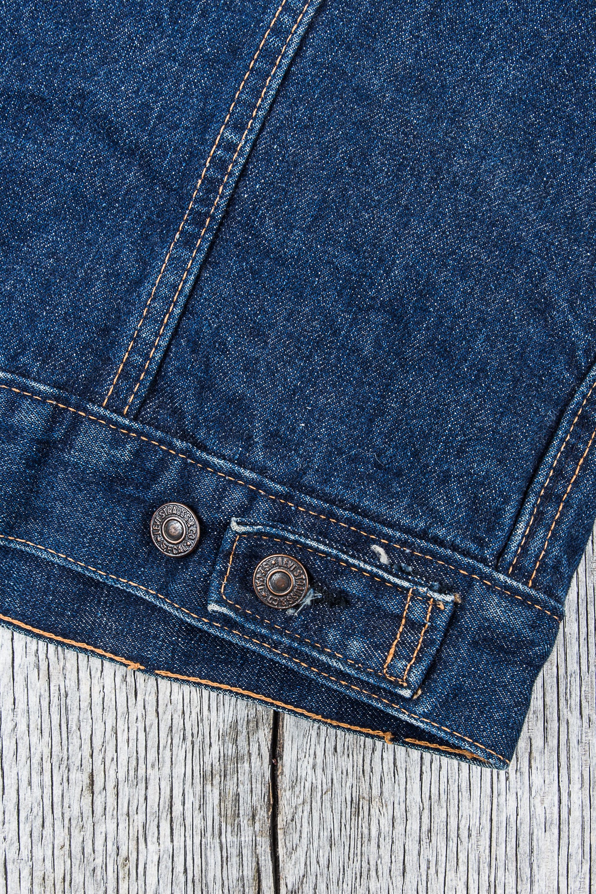 Original Vintage Levi's 70505 Big E Blanket Lined Jacket