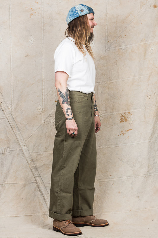 Buzz Rickson's BR42290 US Navy N3 HBT Twill Trousers