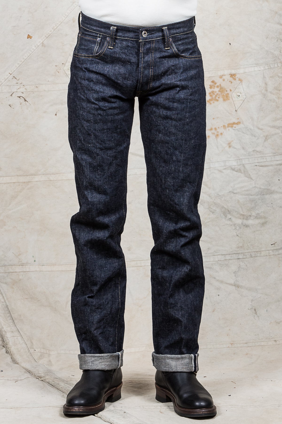 Burgus Plus & Co. 955-xx Natural Indigo Selvedge Denim Jeans
