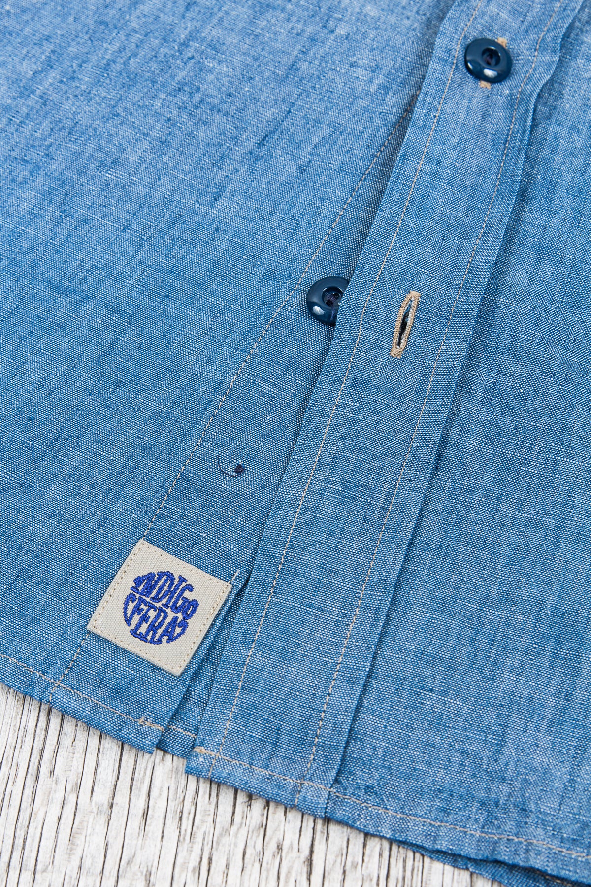 Indigofera Holden Chambray Shirt