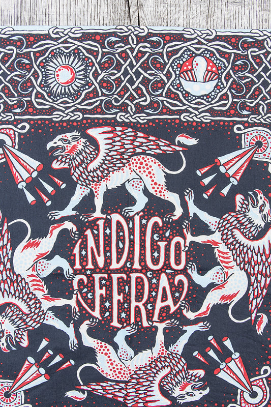 Indigofera Gryhon Rope Bandana 2