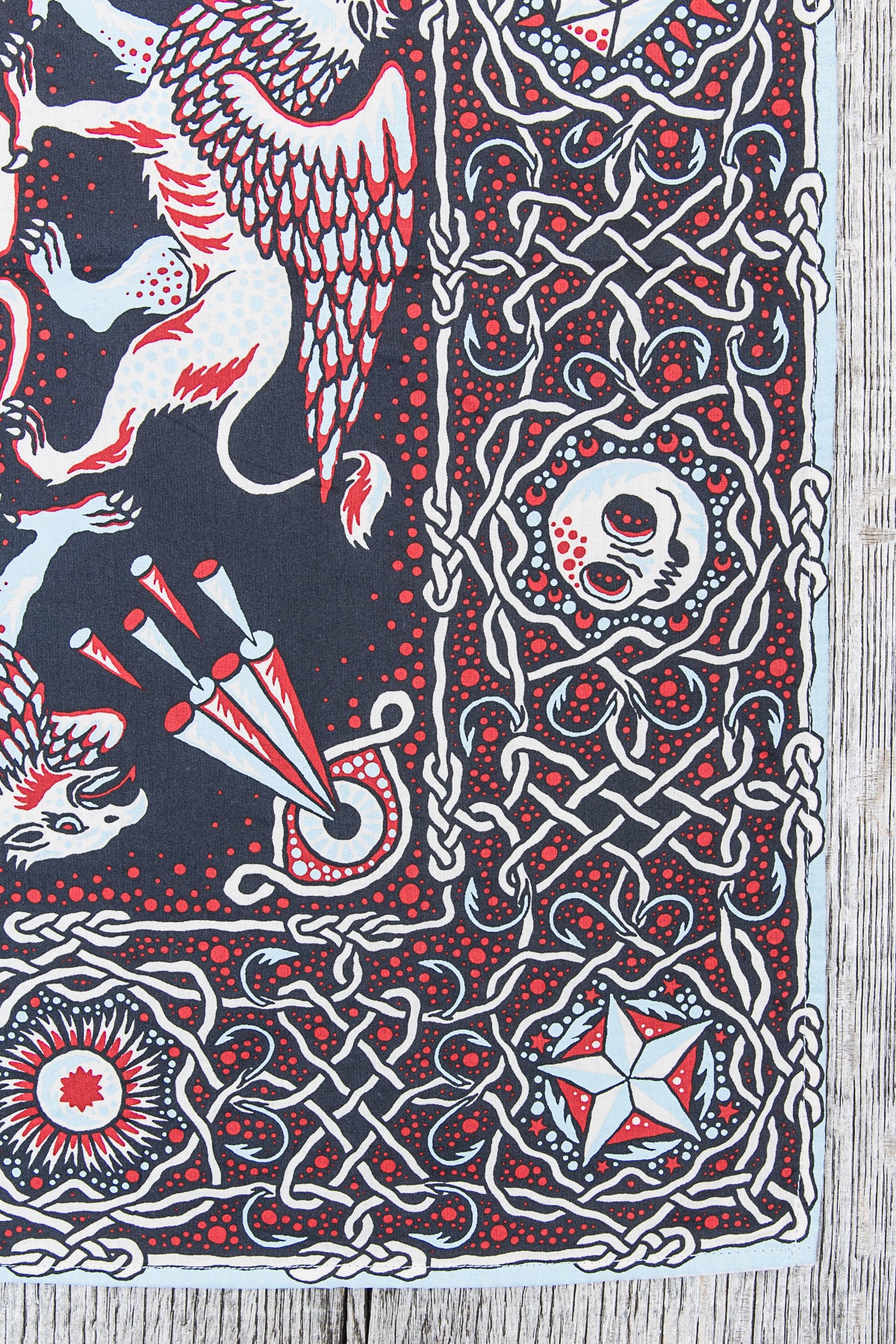 Indigofera Gryhon Rope Bandana 2