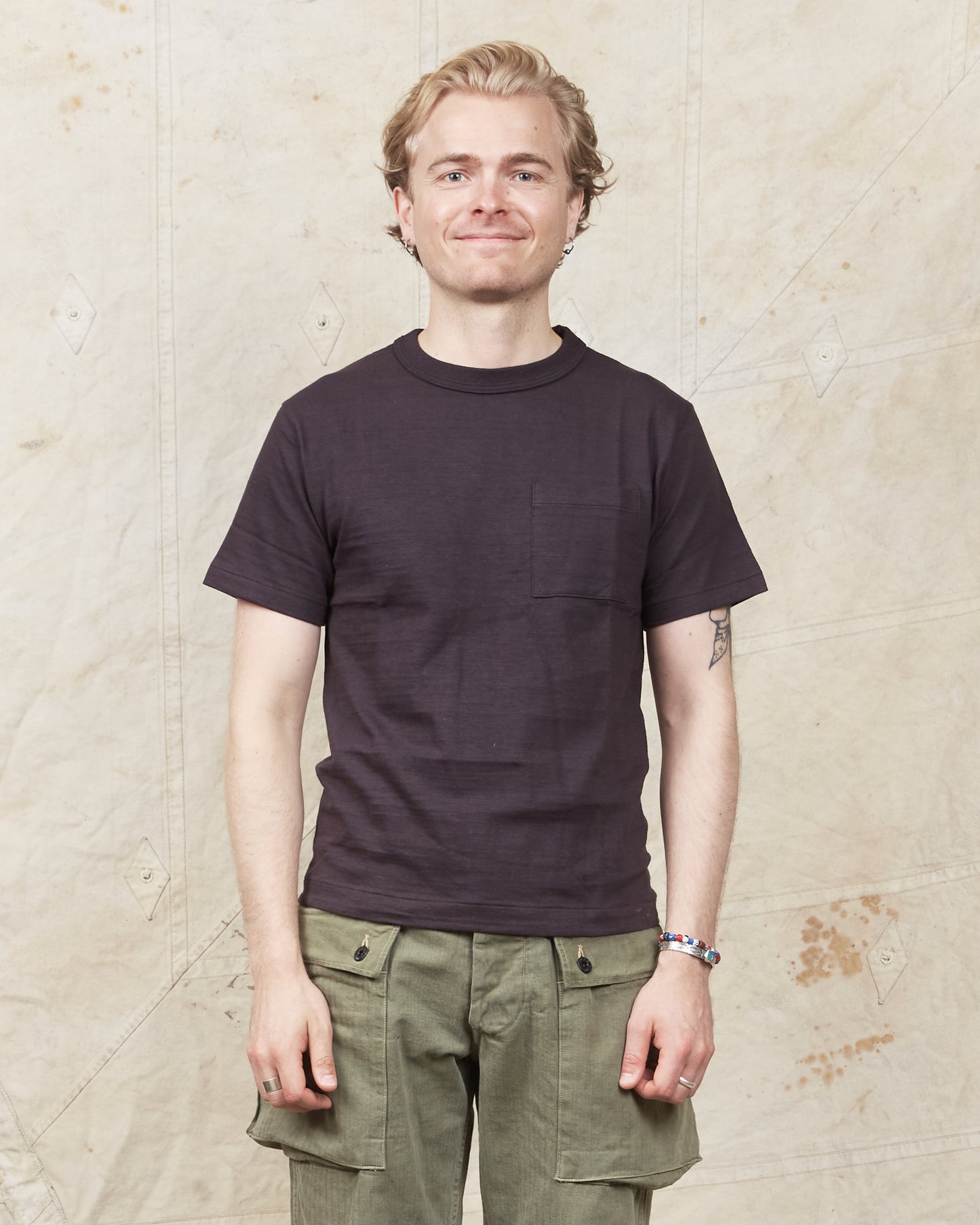 Warehouse & Co. Lot 4601 Pocket T-shirt Black