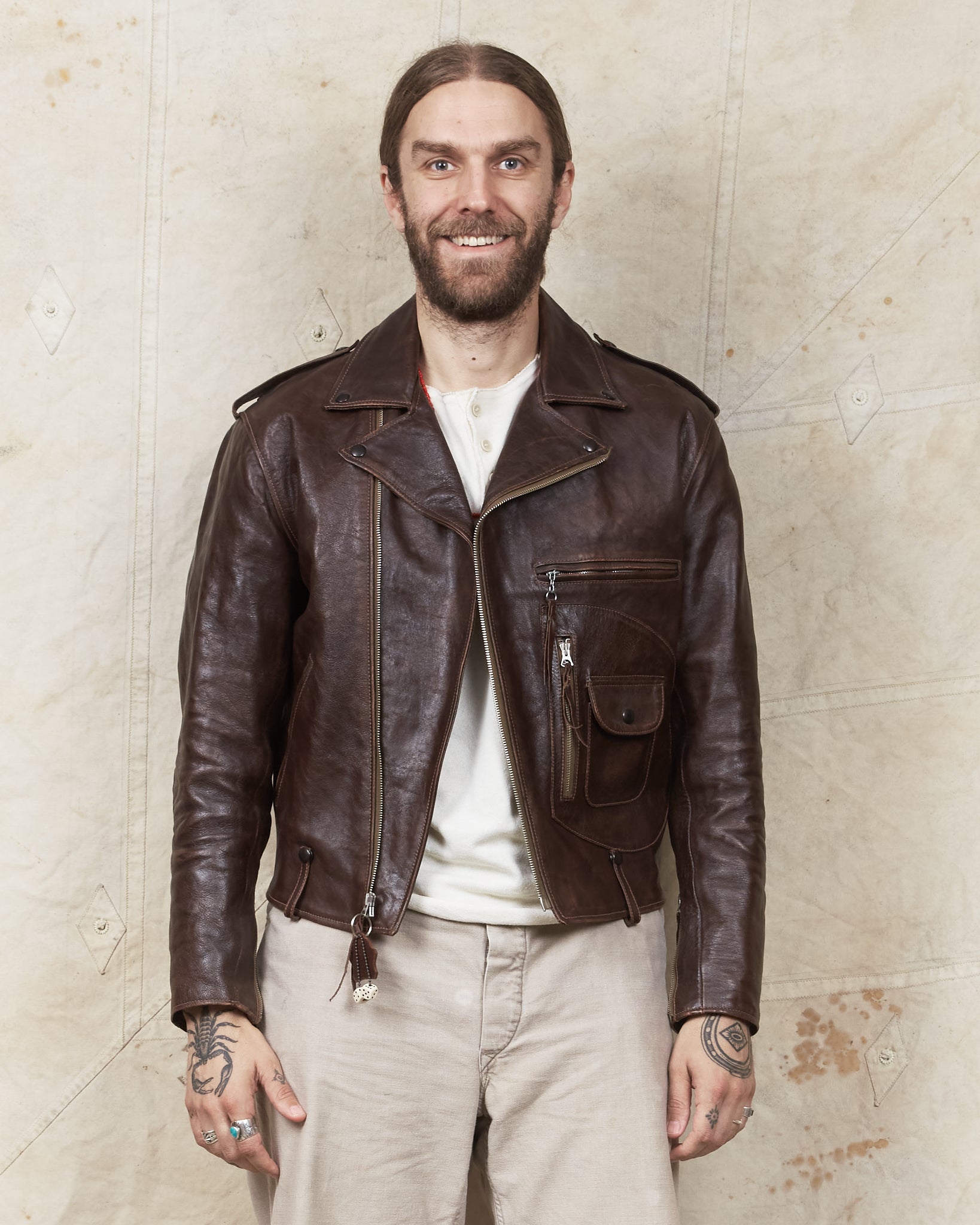 ELMC Roadstar Horsehide Jacket American Walnut – Second Sunrise