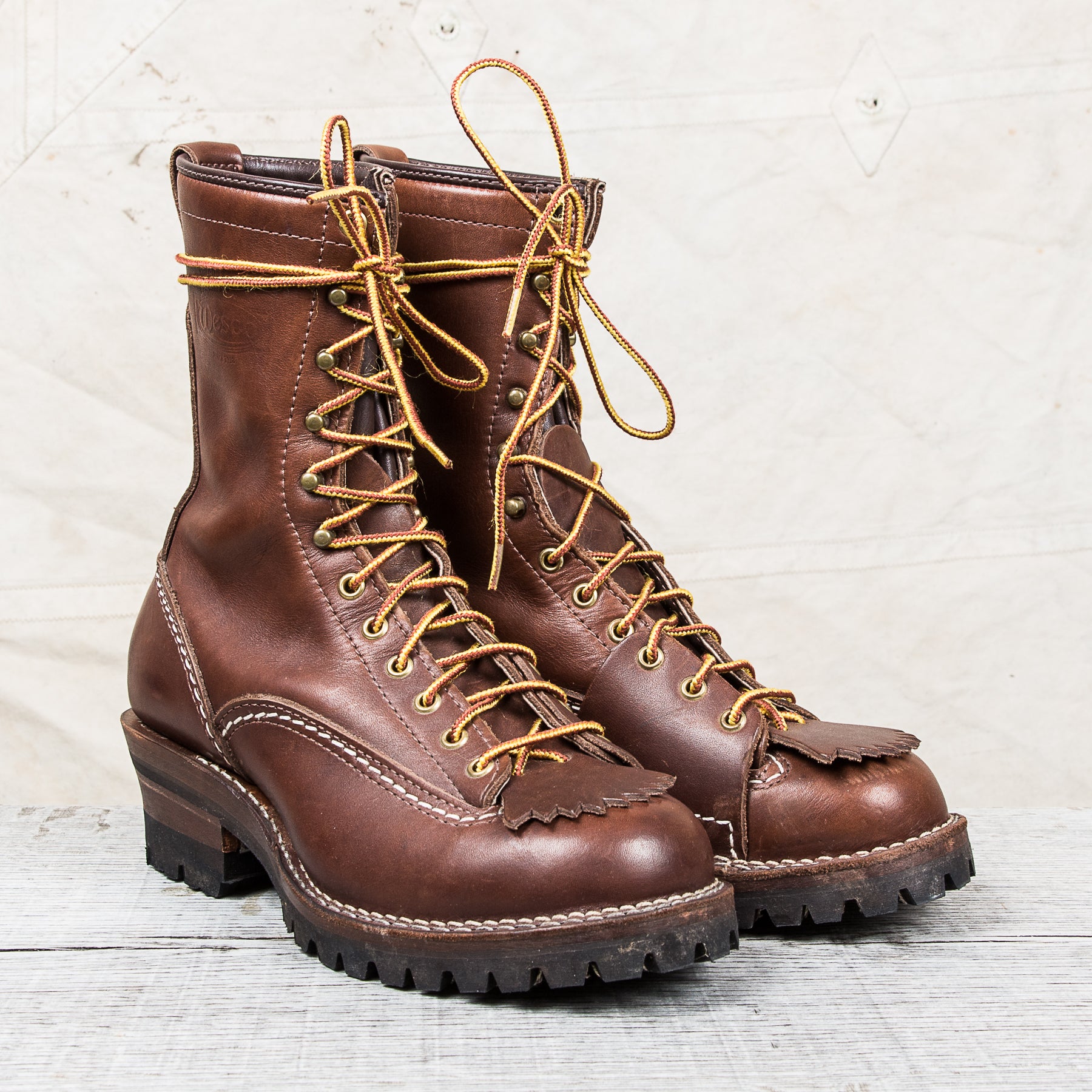 Second hand Wesco Highliner 3808 Brown Boots US – Second Sunrise