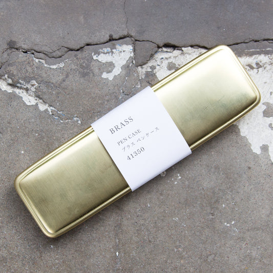 Traveler's Company Solid Brass Pen Case Made in Japan