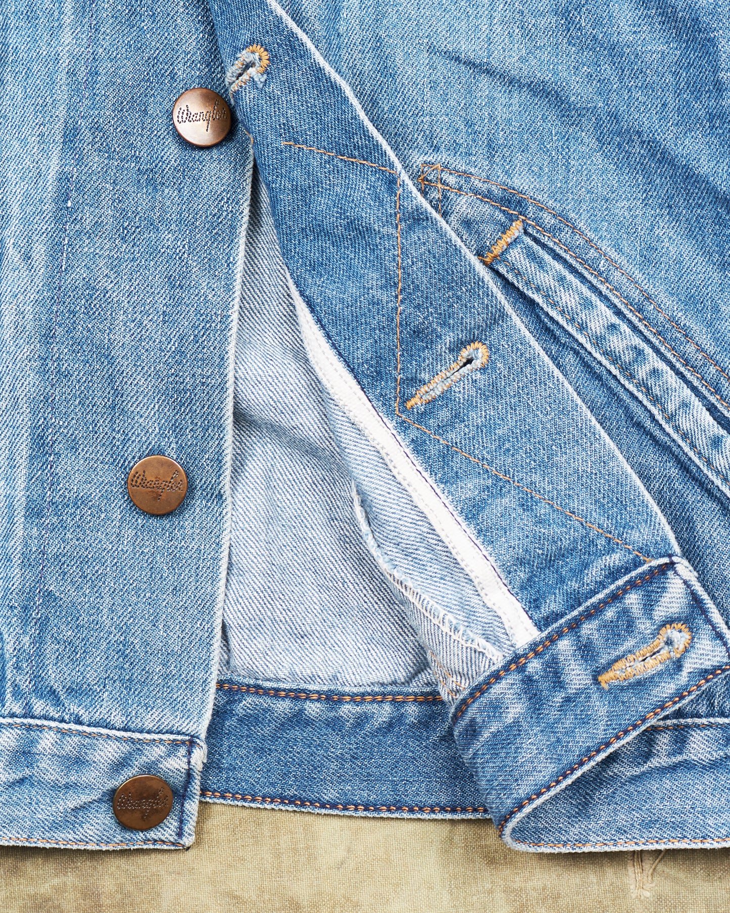 Vintage 70's Wrangler Womens Denim Jacket