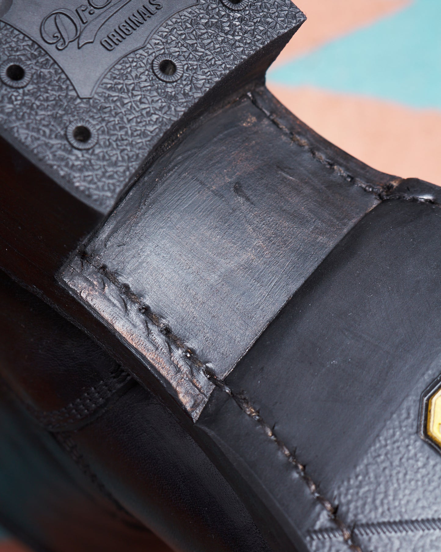 Råland Bootmaker Engineer Boots Horsehide Black Handmade In Sweden