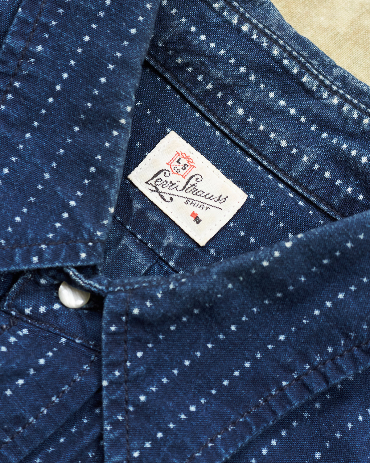Second Hand Levi's Vintage Clothing Wabash Shirt Size M