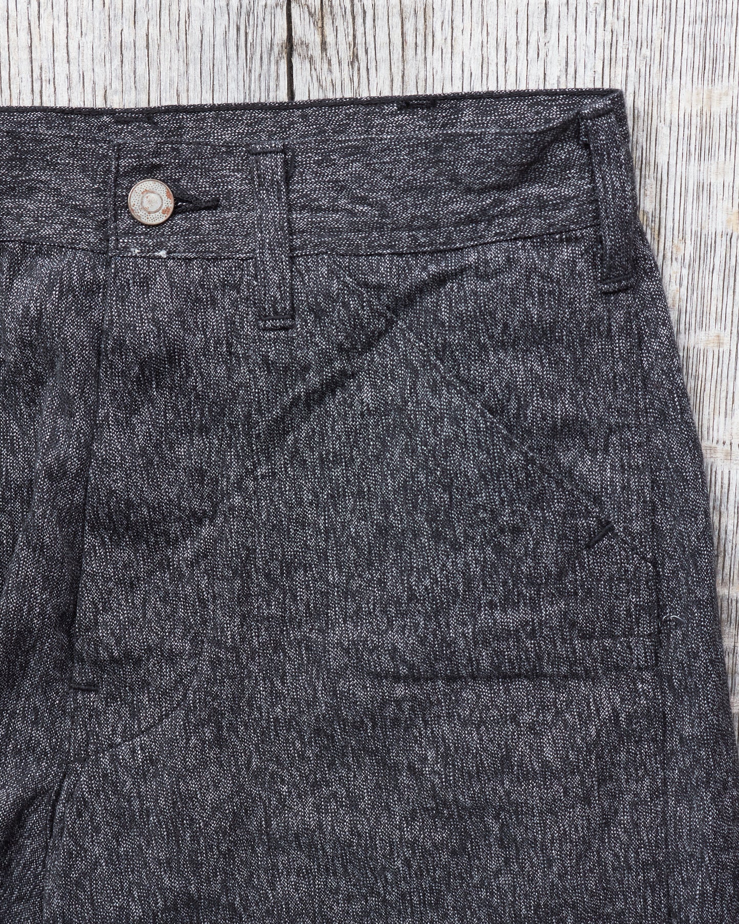 Sugar Cane & Co. Covert Black Engineer Pants SC41825