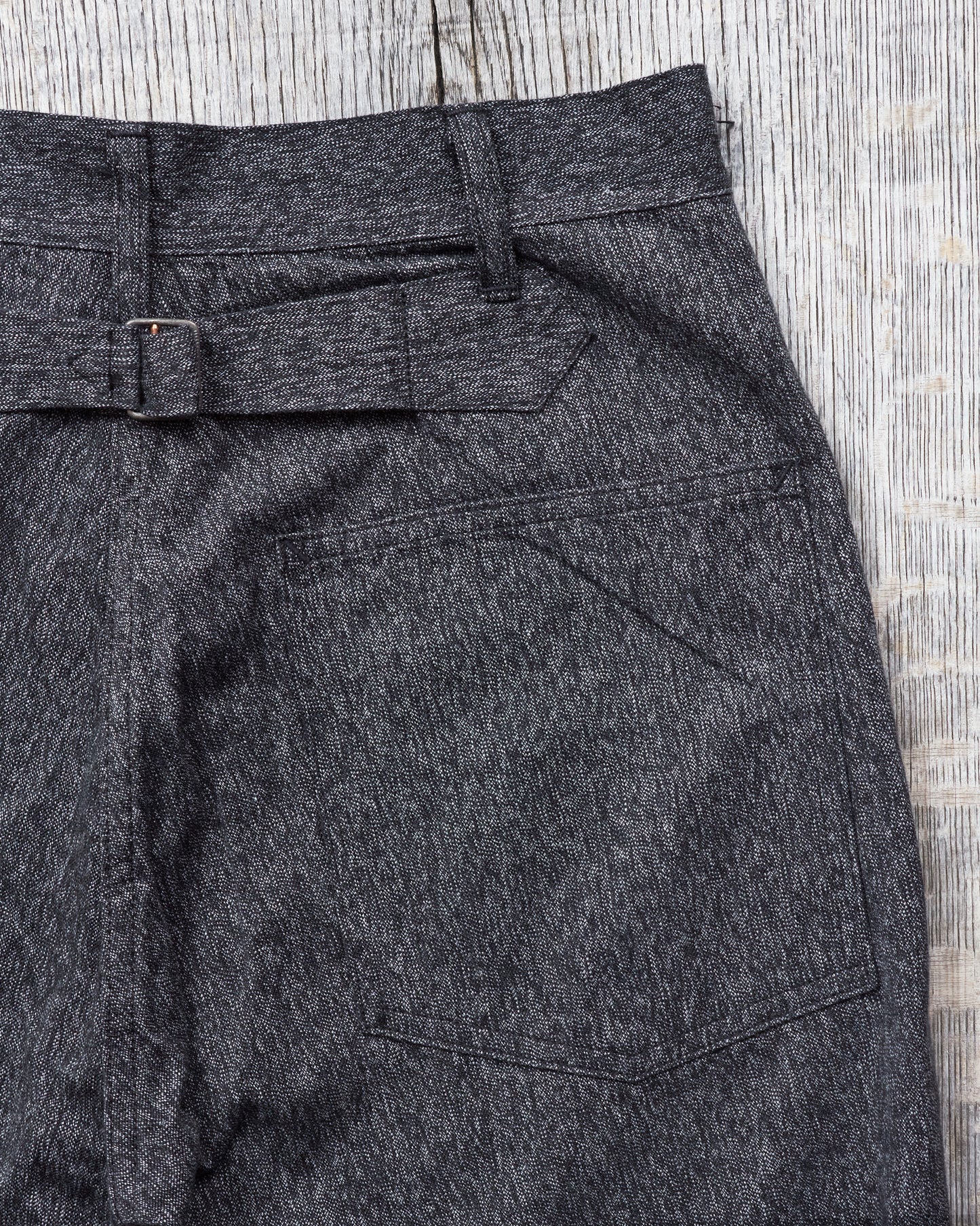 Sugar Cane & Co. Covert Black Engineer Pants SC41825