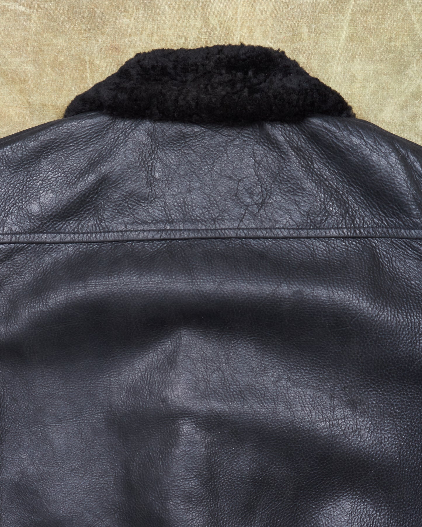 Second Hand Simmons Bilt Goodwin Horsehide Leather Jacket Size 42