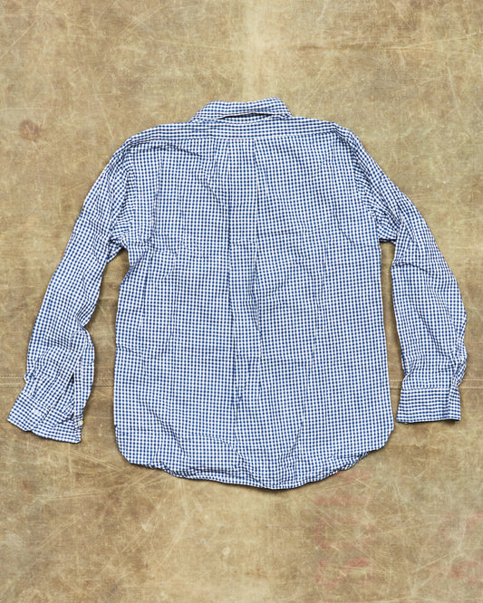 Second Hand Warehouse & Co Long Sleeve Button Down Shirt Gingham Check Size 36