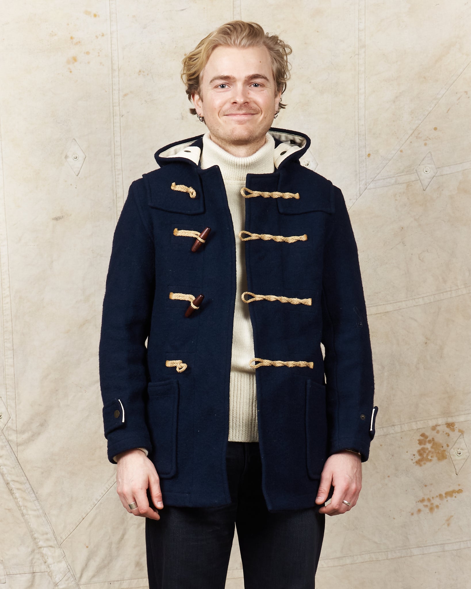 ジャケット・アウター SUGARHILL / CORDED DUFFLE COAT (BLUE) Amazon.com: A2Z 4 Kids Girls Boys Royal Duffle Fleece Coat Stylish