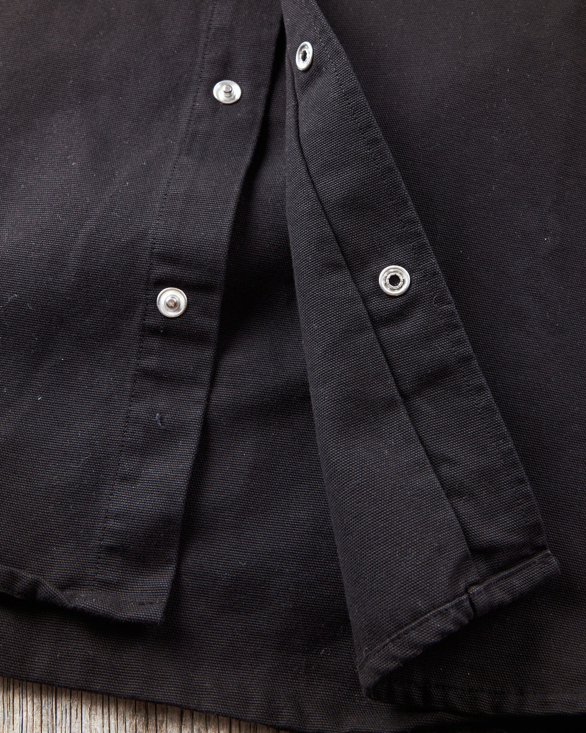 Second Hand Joe McCoy Black Cotton Twill Work Shirt
