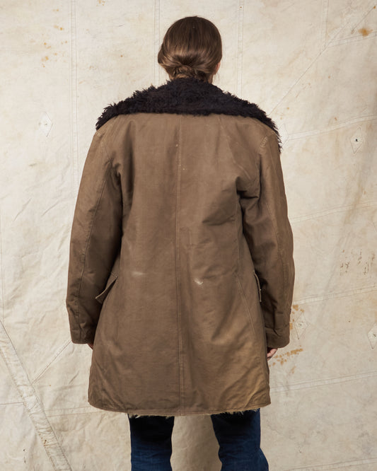 Vintage Swedish Army Survival Coat "Livpäls M/1905"(?) XXL