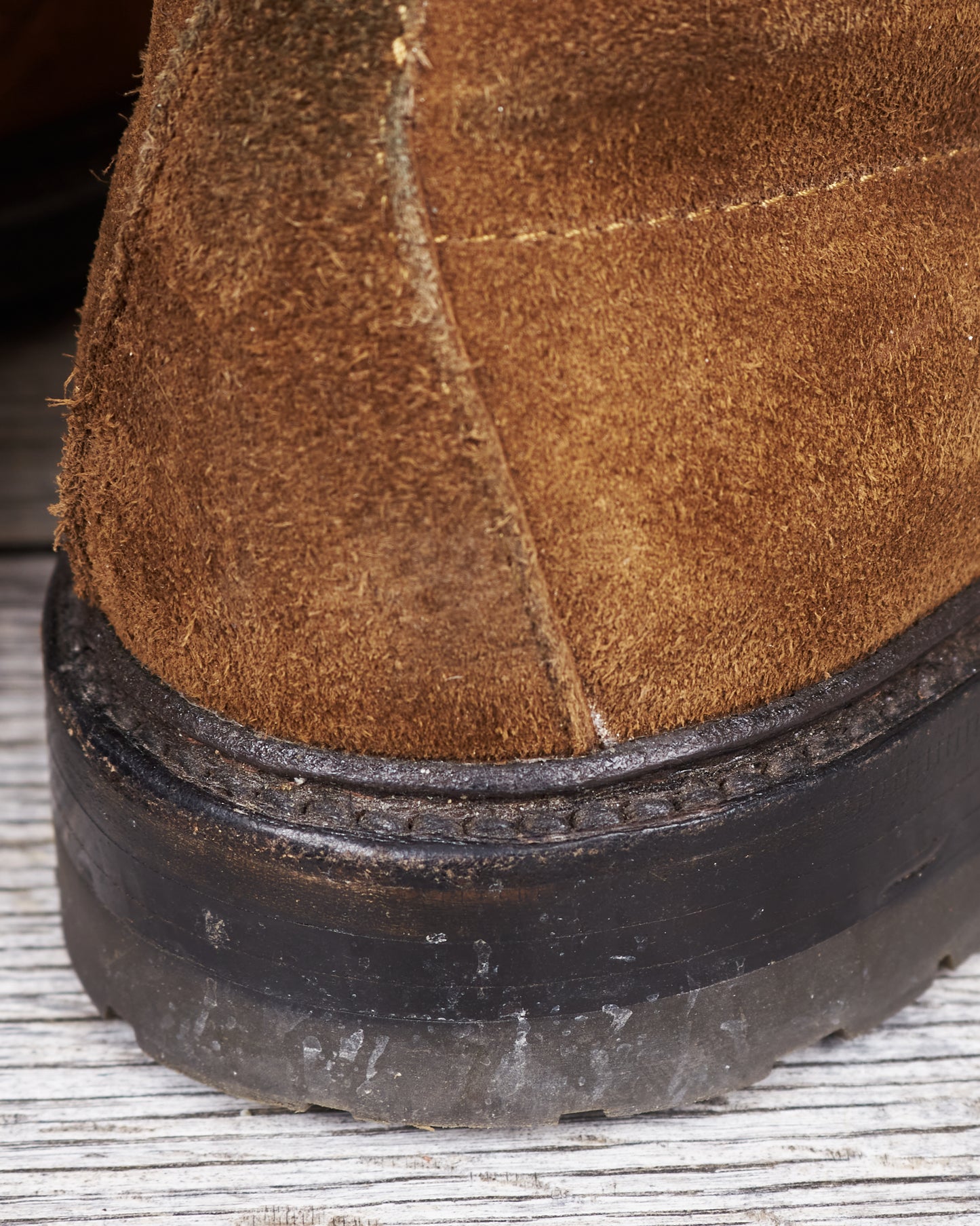 Second Hand Alden Snuff Suede Barrie last plain toe boot Size 6,5 (Fits like US 7,5)