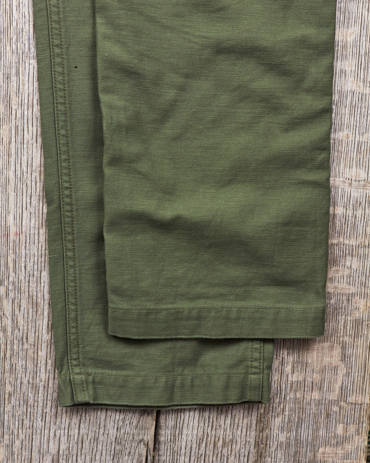 Second Hand OrSlow 5032 Slim Fit Fatigue Pants Green EU XS / JPN 1