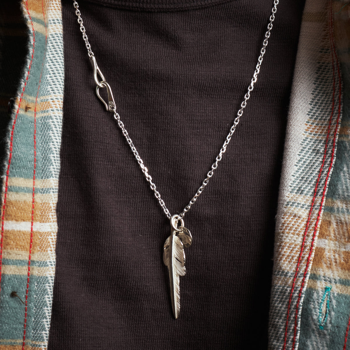 Larry Smith Kazekiri Feather Top (M) EFNL-0029-L