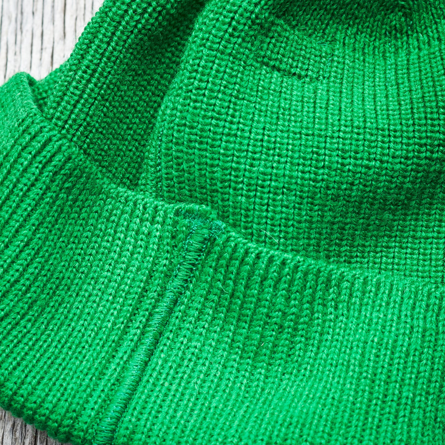 Papa Nui Cap Co. General Issue Operation Deep Freeze Wool Watch Cap Green