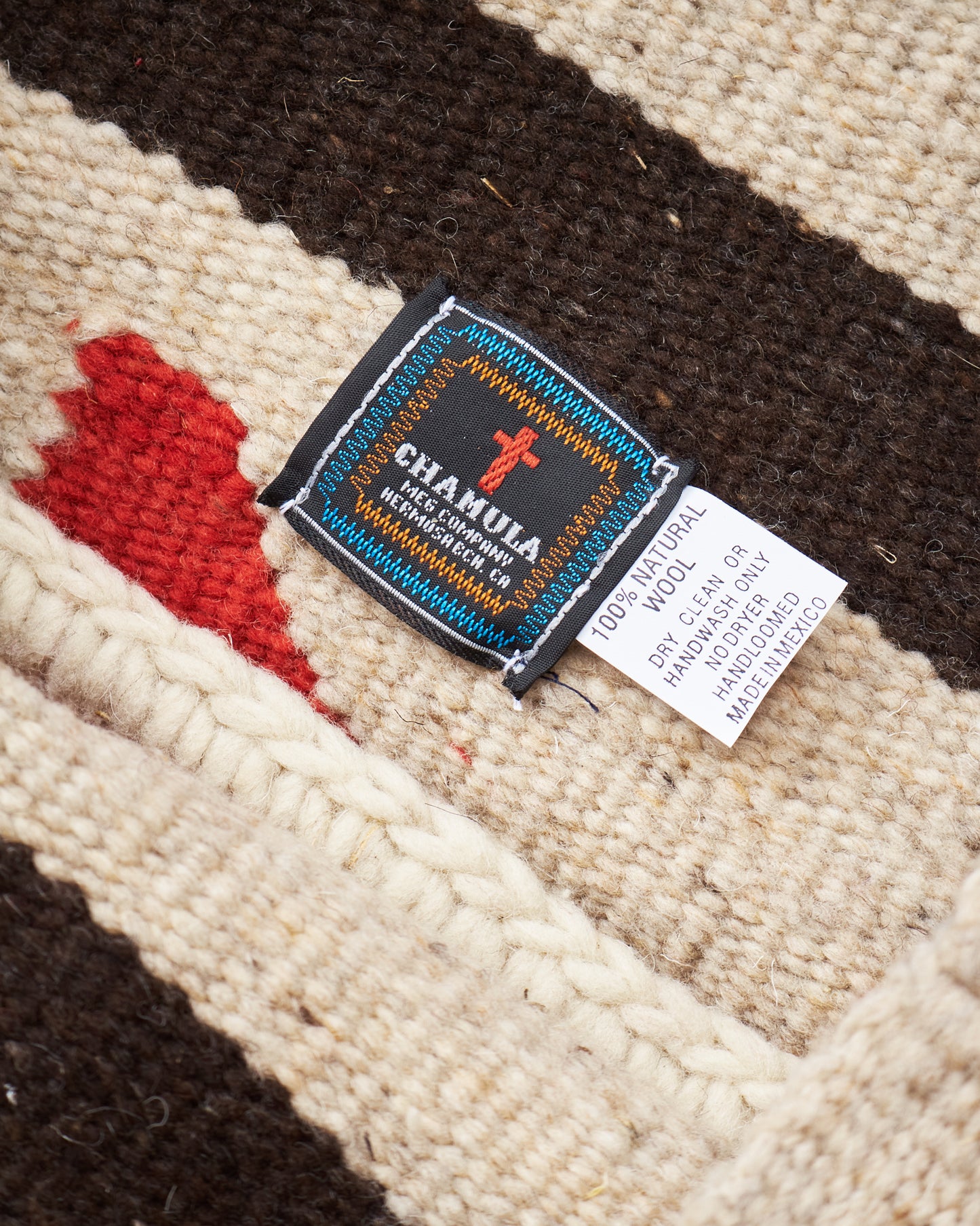 Chamula Blanket Tote Autumn Wave