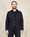 Indigofera Fargo Trucker Jacket Gunpowder Rinsed