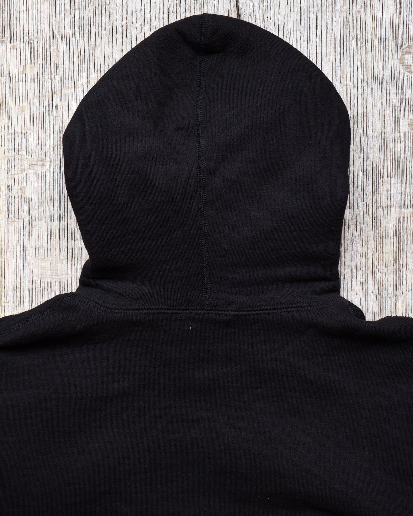 Whitesville Heavyweight Loop-Wheeled Hoodie Black WV67729