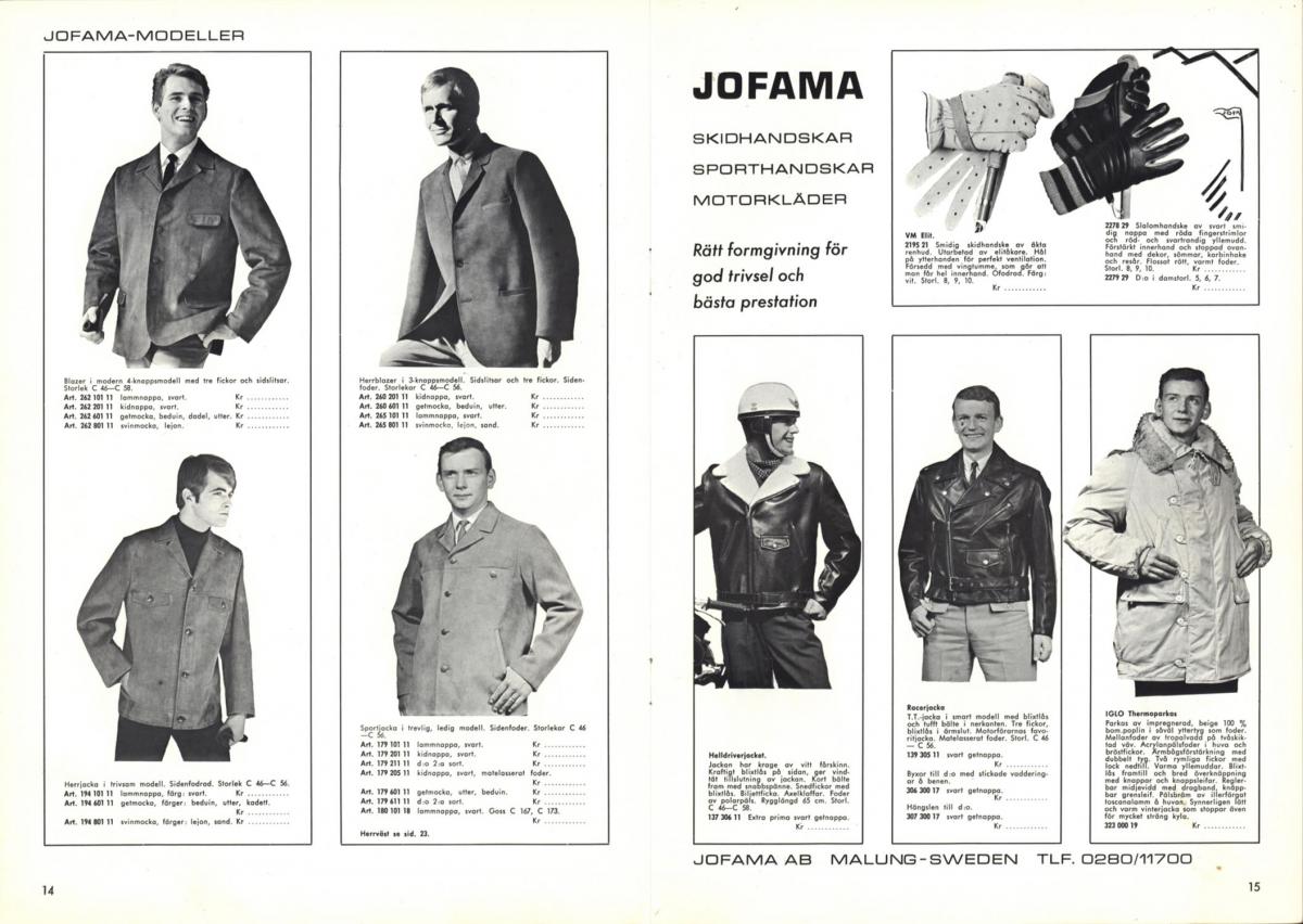 Vintage Jofa/Jofama Helldriver Biker Jacket