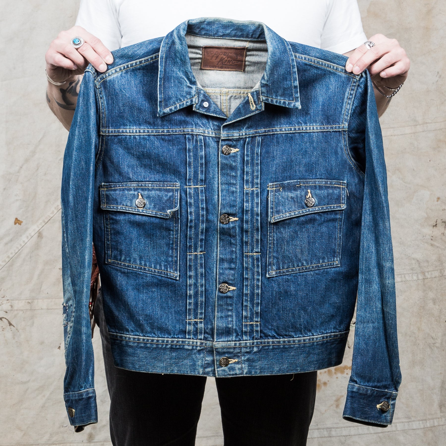 R*u様 40s 50s Can't Bust'Em ヴィンテージ オーバーオー Second Sunrise Archive: 40s/50s Can't Bust em Copper King Denim Jacket