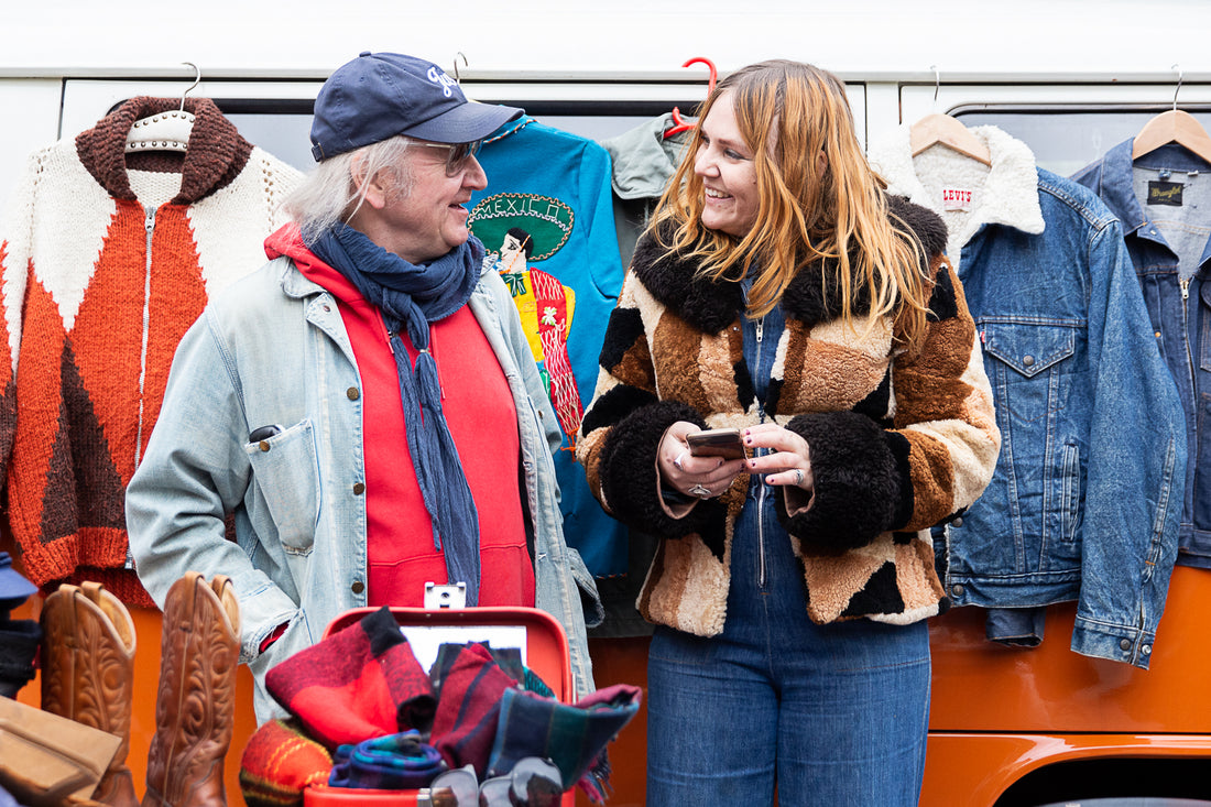 Big thanks to all everyone who showed up at our first Vintage & Denim flea market!