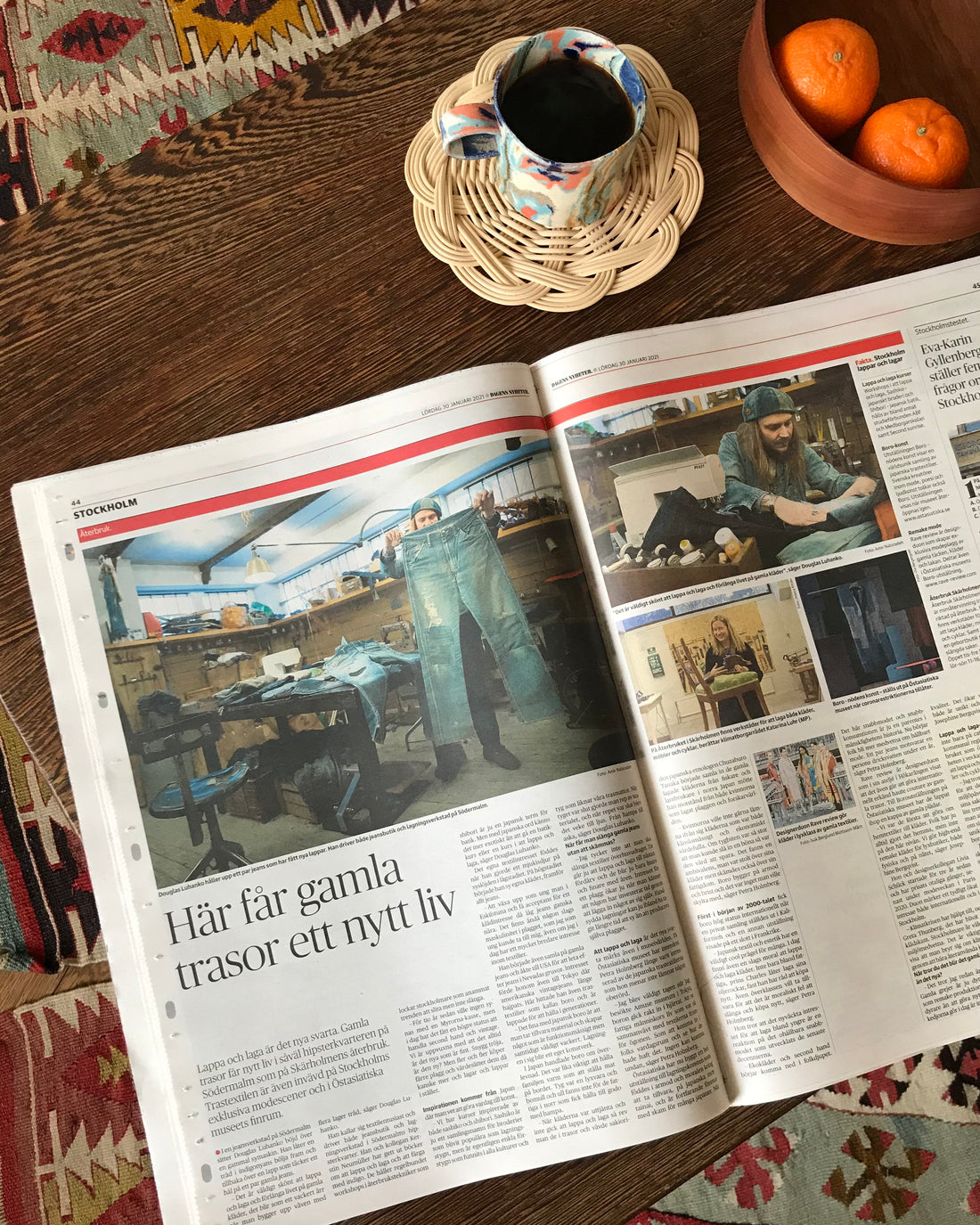 We are happy to have been mentioned in Swedens largest newspaper!