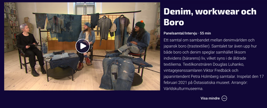 A conversation about the connection between the denim world & Japanese boro