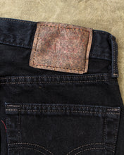 No. 25 Vintage 1990's Made in USA Black Levi's 501 Jeans W30/L32