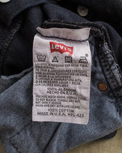 No. 25 Vintage 1990's Made in USA Black Levi's 501 Jeans W30/L32