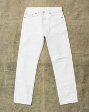 No. 20 Vintage 1990's Made in USA White Levi's 501 Jeans W33/L32