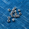 Larry Smith Silver Plain Bead OT-B0164