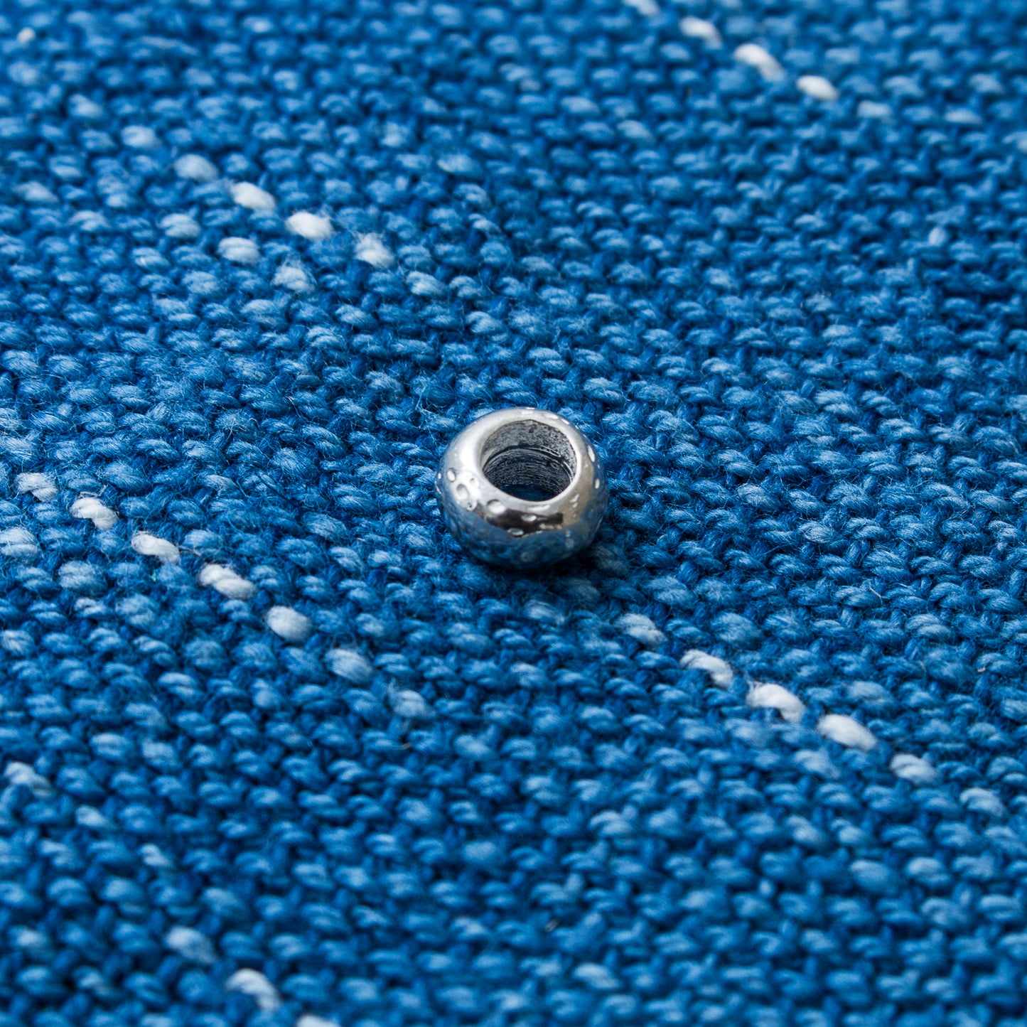 Larry Smith Silver Plain Bead OT-B0164