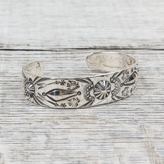 Larry Smith 3 Shell Lozenge Bracelet BR-0072